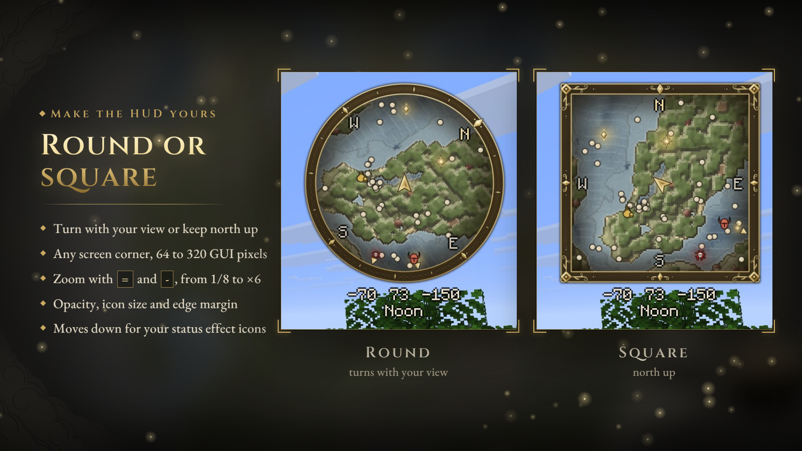 Round or square