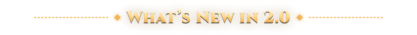 What's new in 2.0