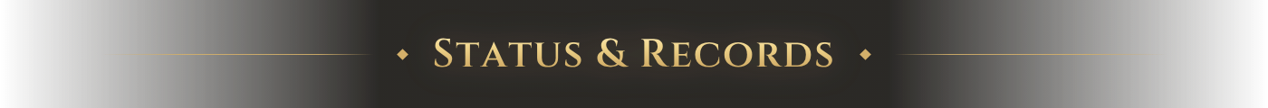 Status & Records