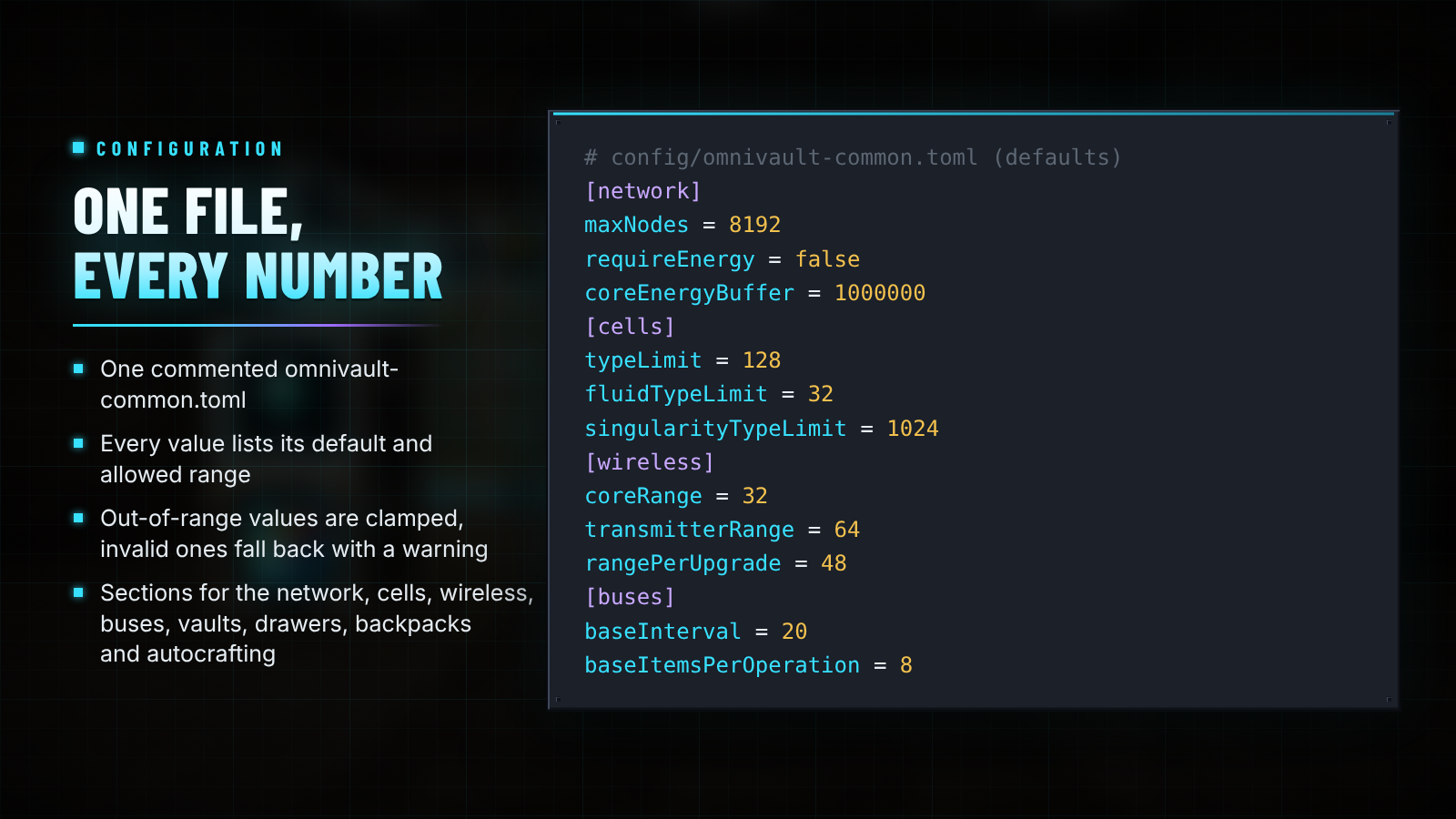 One file, every number