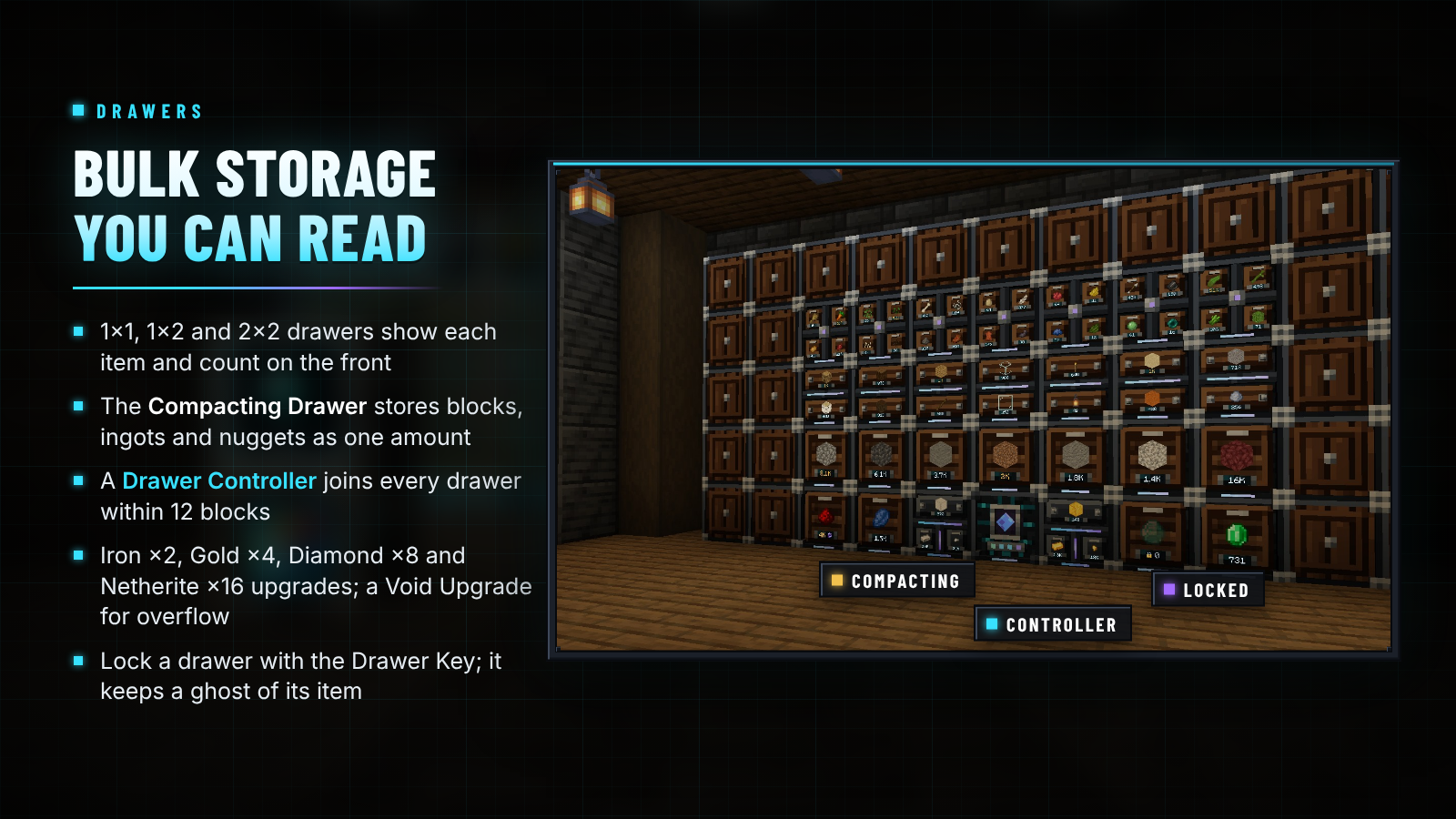 Bulk storage you can read
