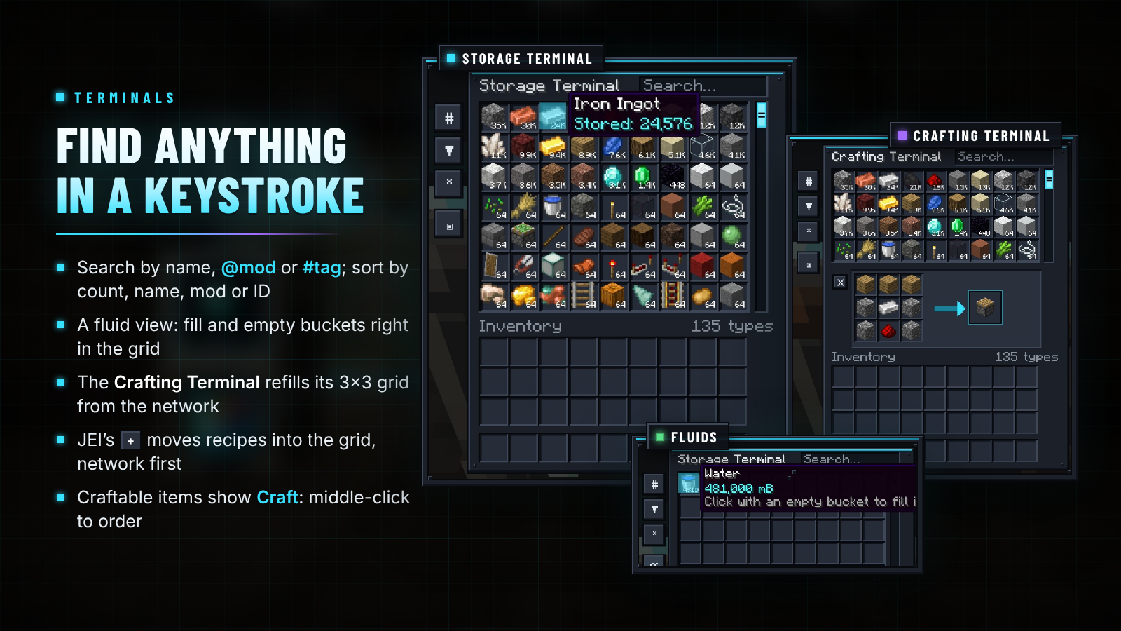 Find anything in a keystroke