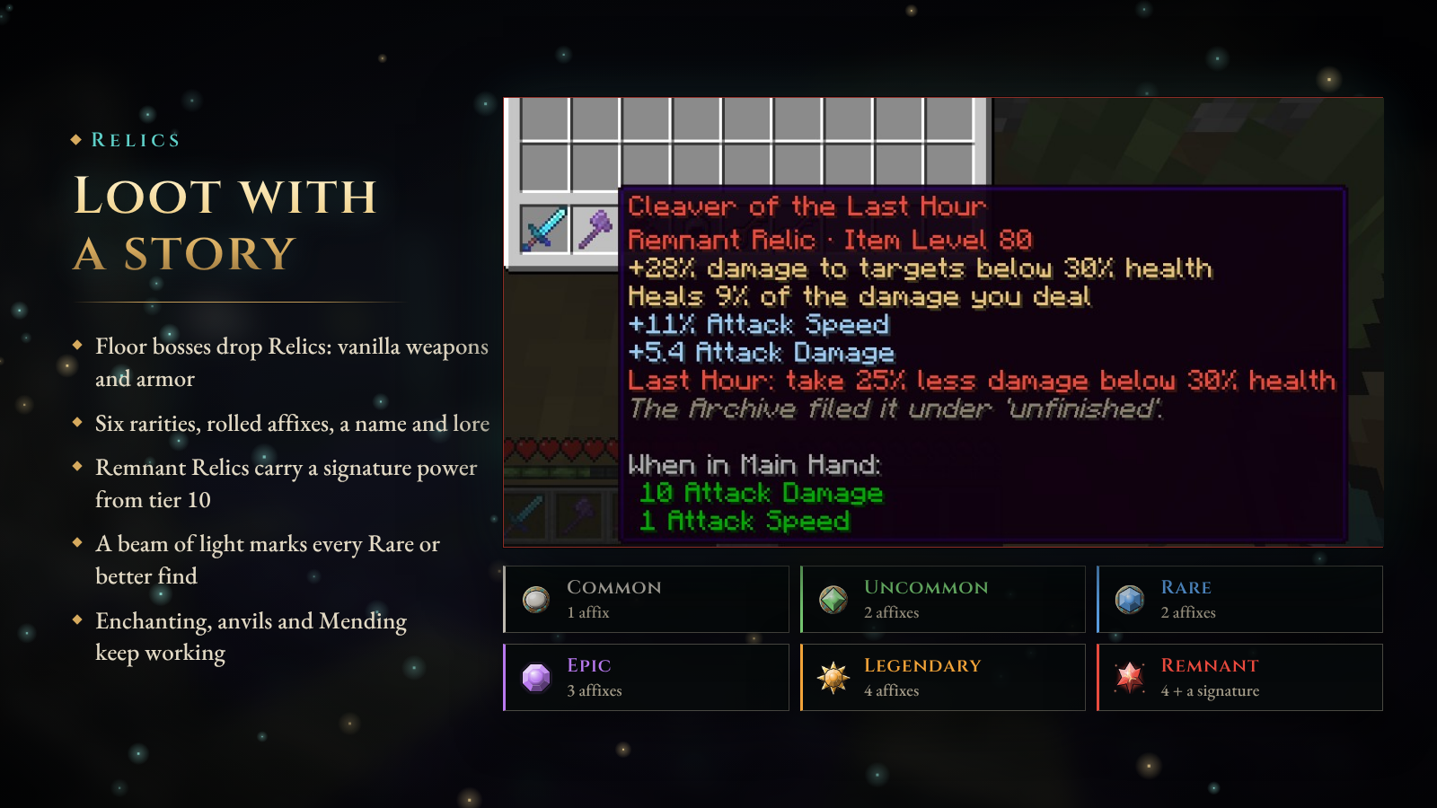 Loot with a story