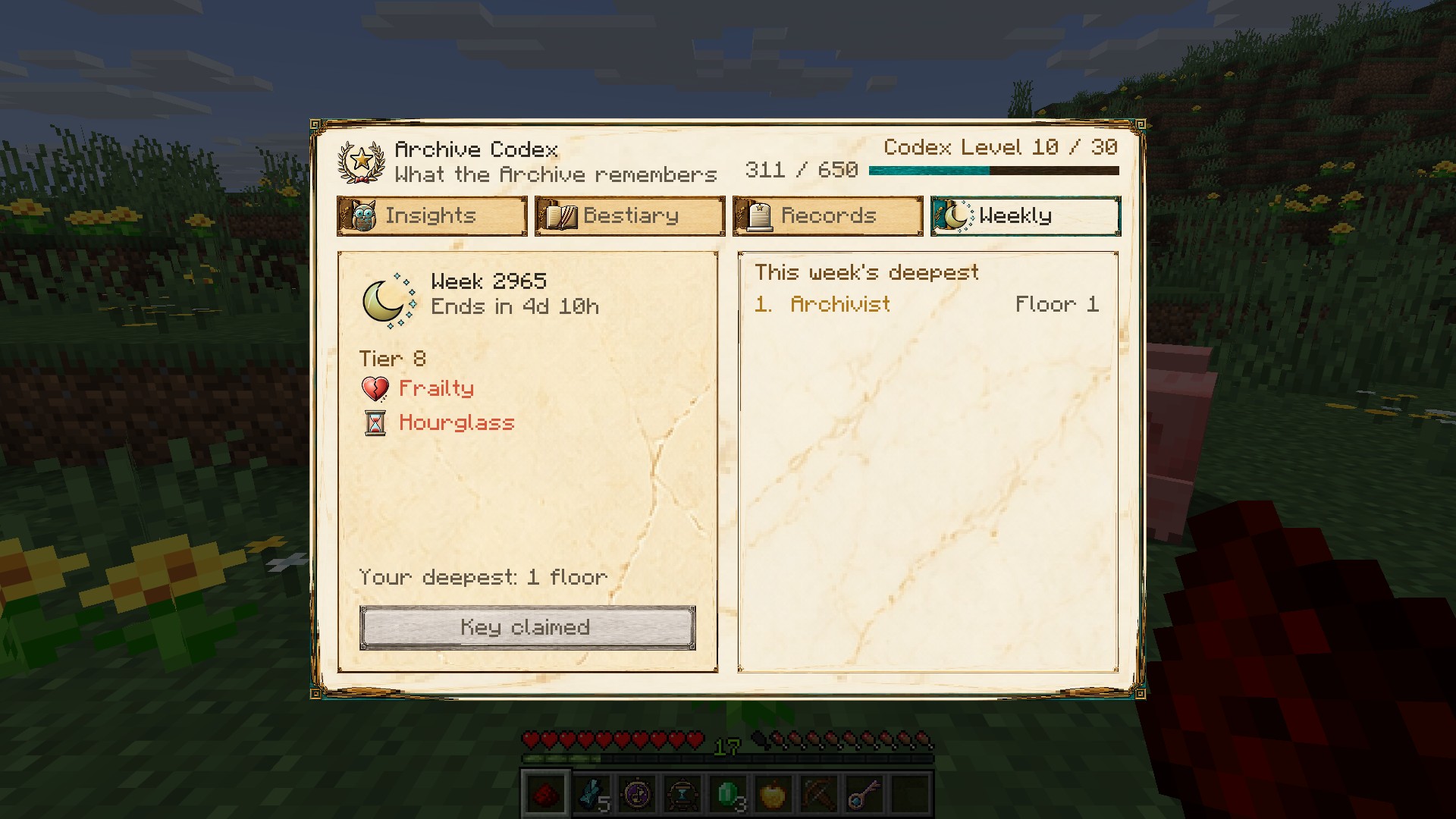 The Archive Codex: Weekly