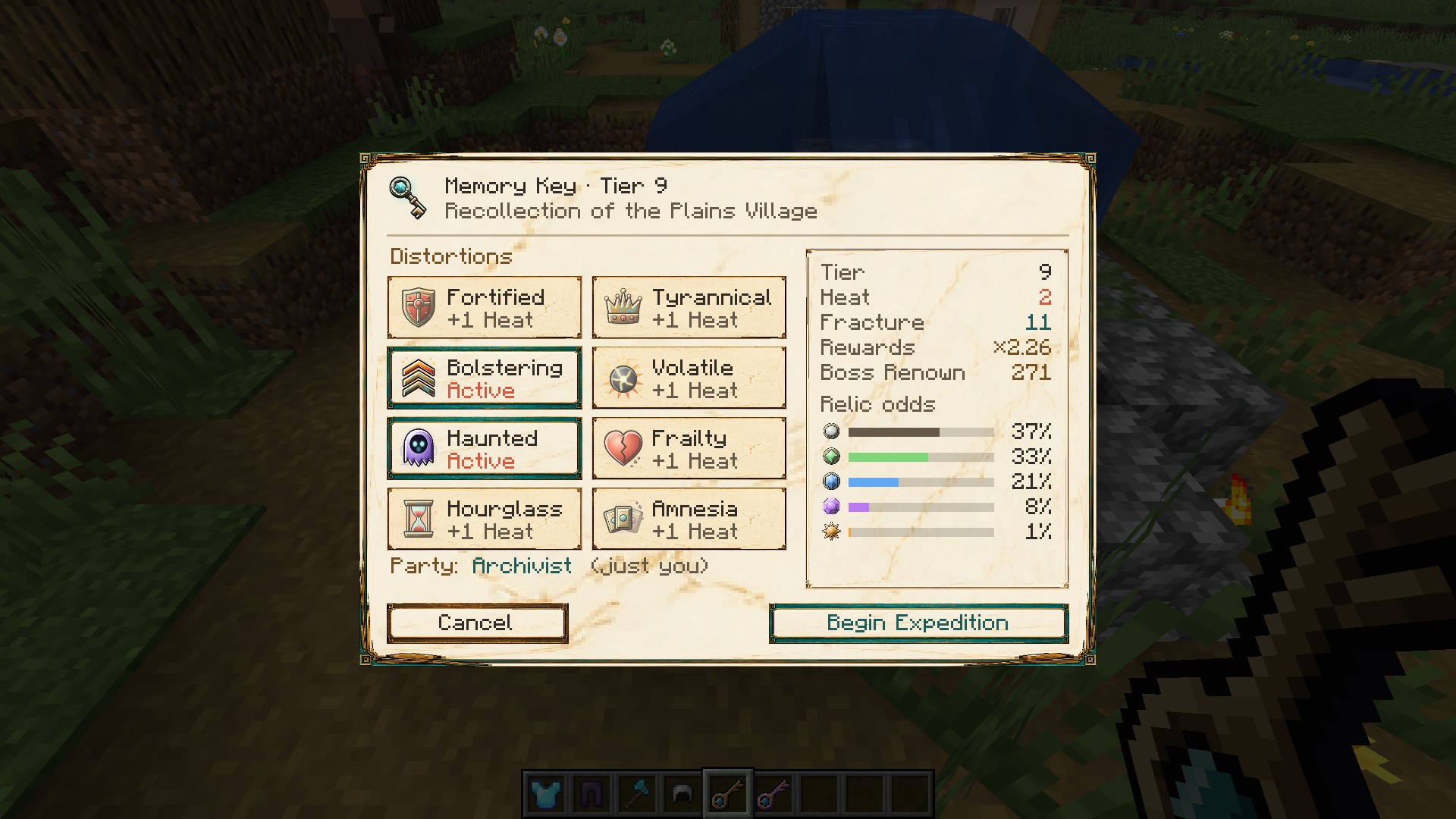 A Recollection of a plains village