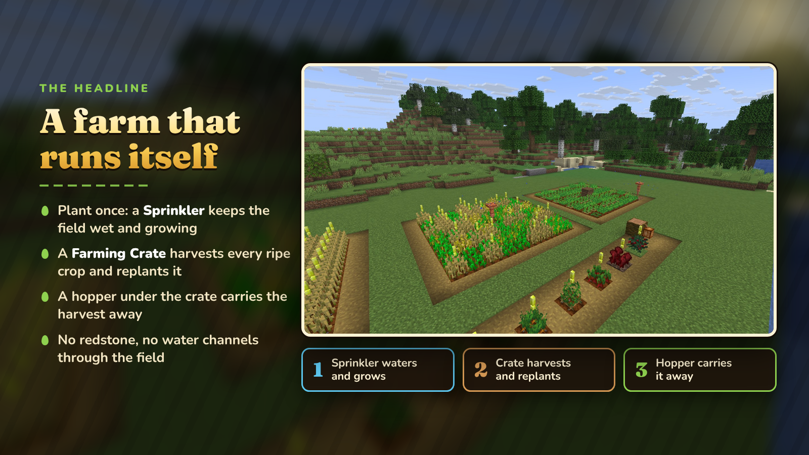 A farm that runs itself