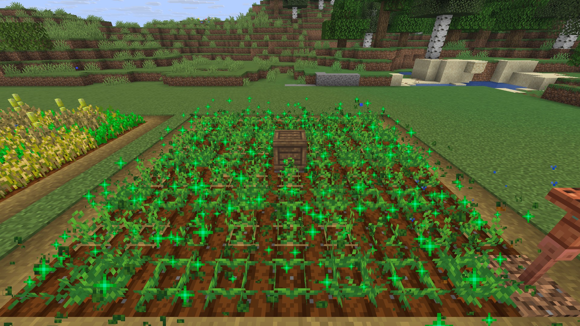 The crate harvesting