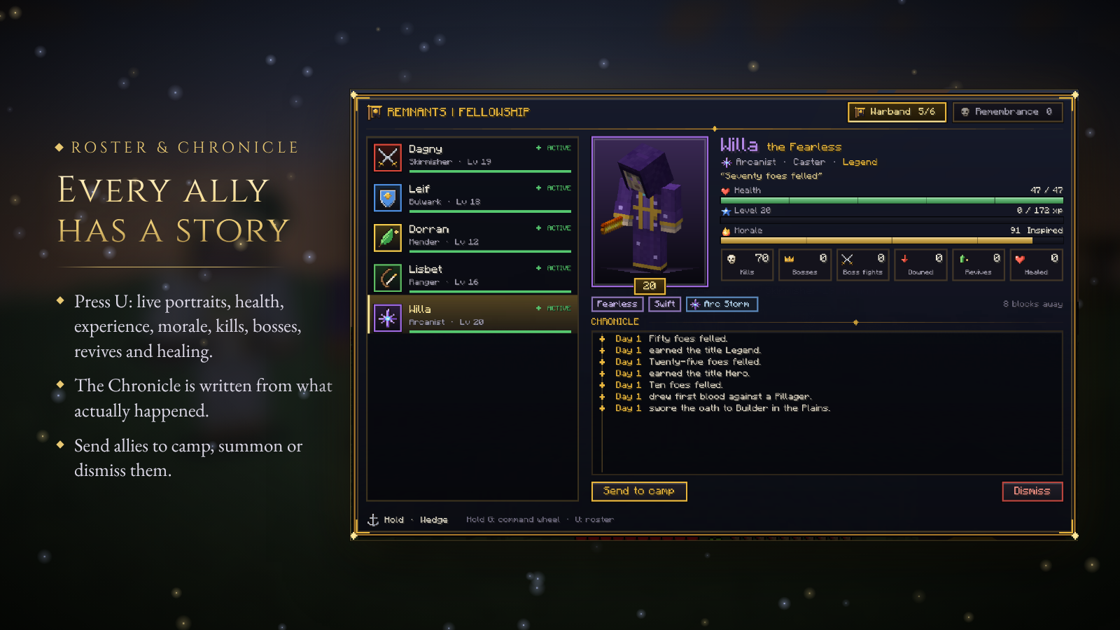 Every ally has a story