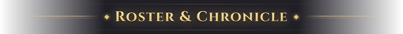 Roster & Chronicle