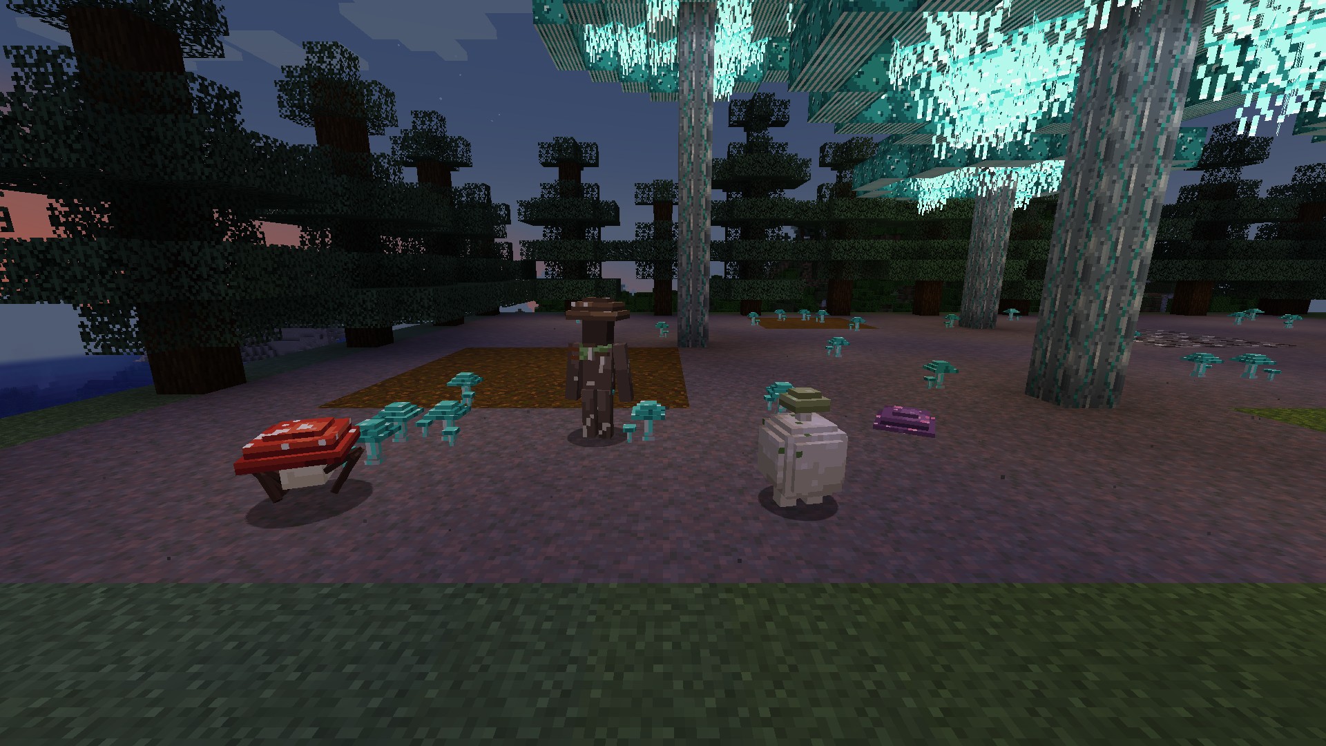 Mimicap, Shambler and Bloatshroom