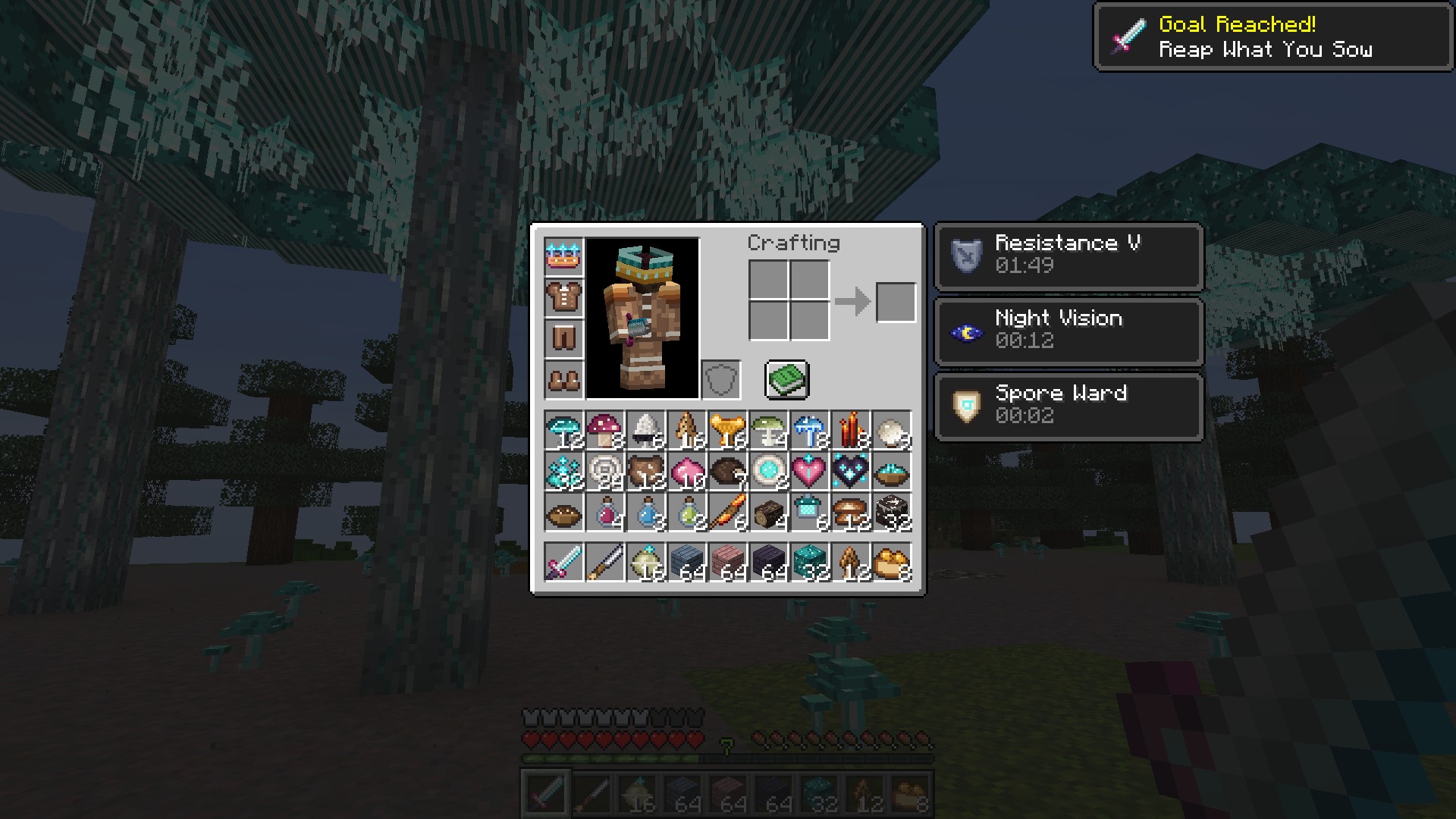 The spoils