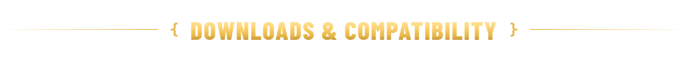Downloads & compatibility