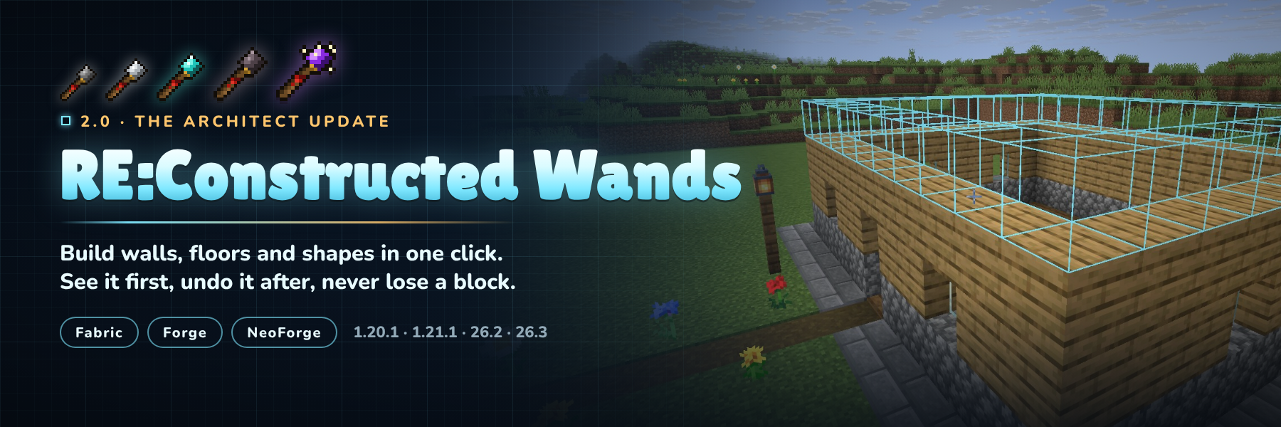 RE:Constructed Wands