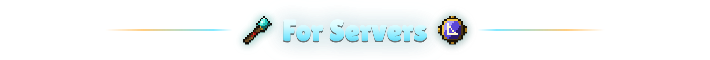 For servers