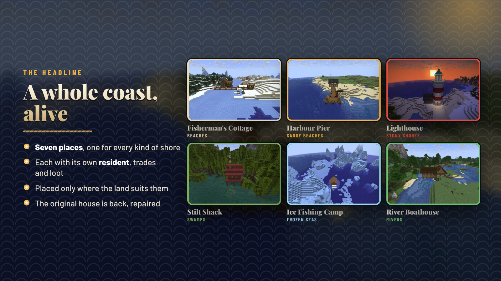 A whole coast, alive