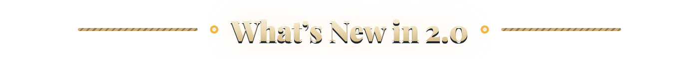 What's new in 2.0