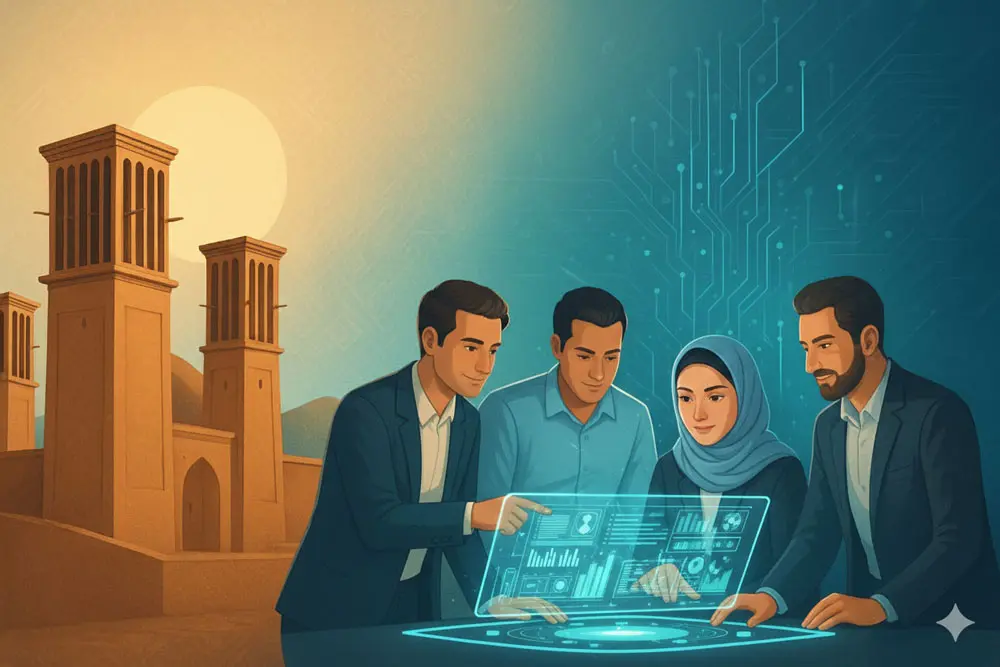 نمایی از فعالیت‌های گروه فناوری اطلاعات هزار و یک