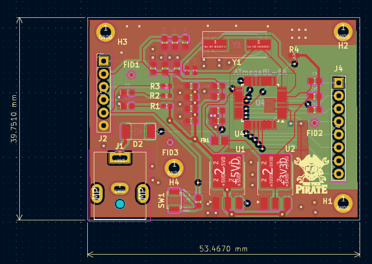 ATmega based mixed signal design, from the project README