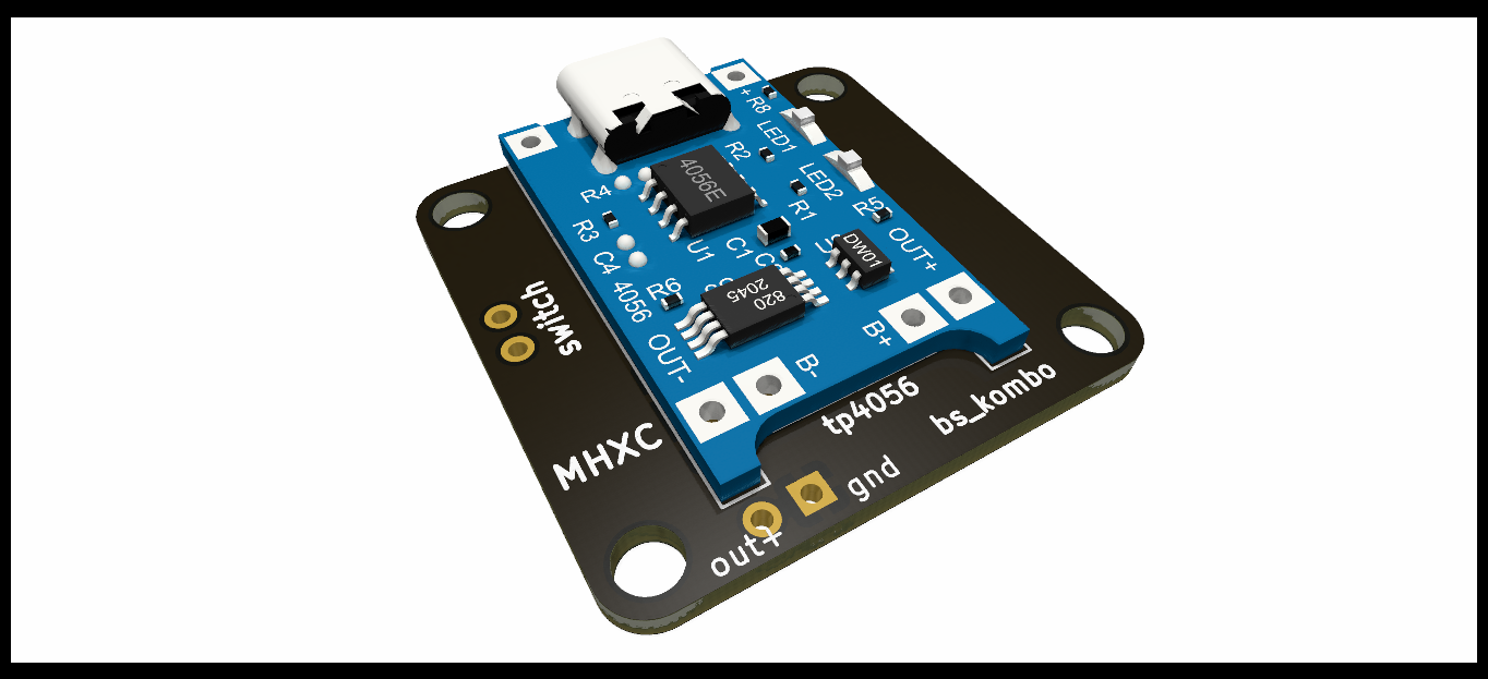 Kombo TP4056 m, from the project README