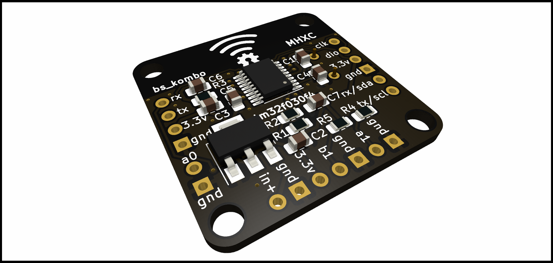 Kombo nrf24 stm32f030, from the project README
