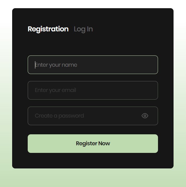 Register Page