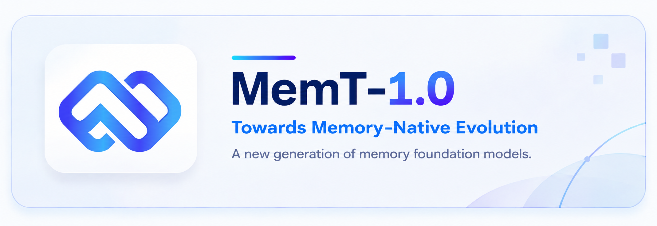MemT-1.0 — Towards Memory-Native Evolution