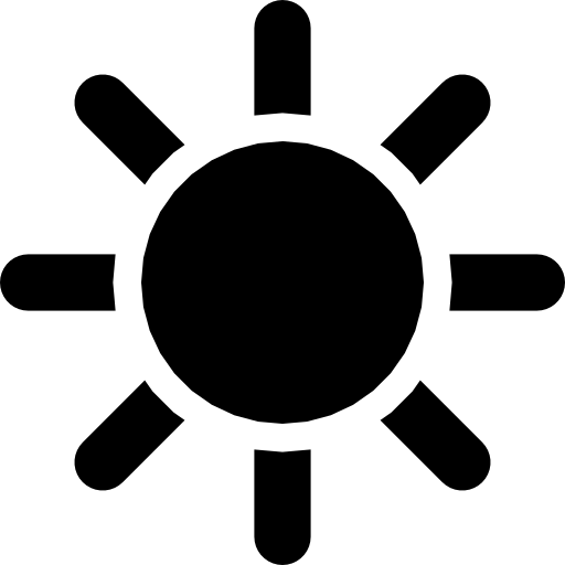 Sun icon