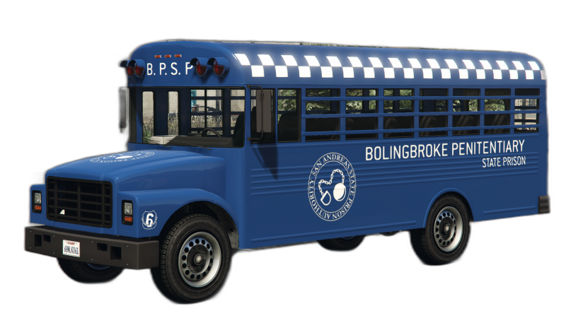 Police Prison Bus in GTA Online