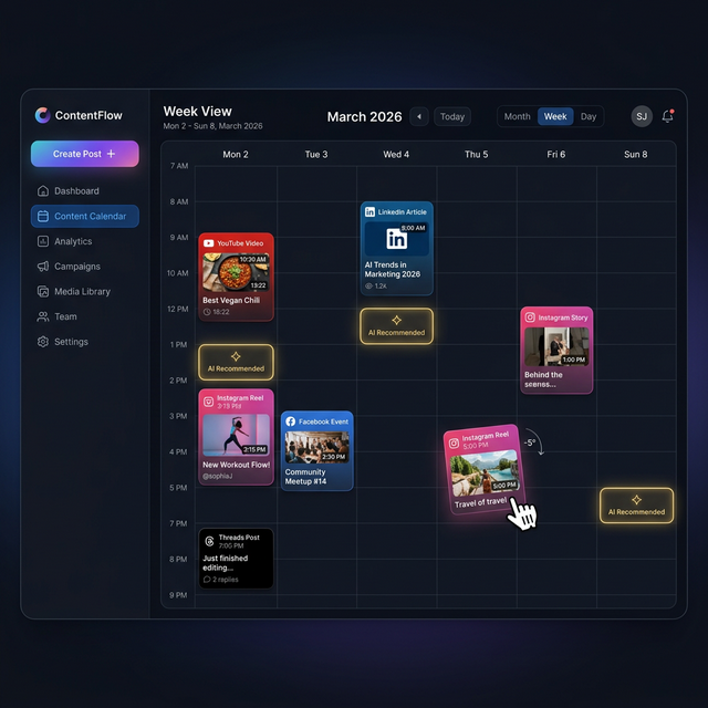 Content Calendar