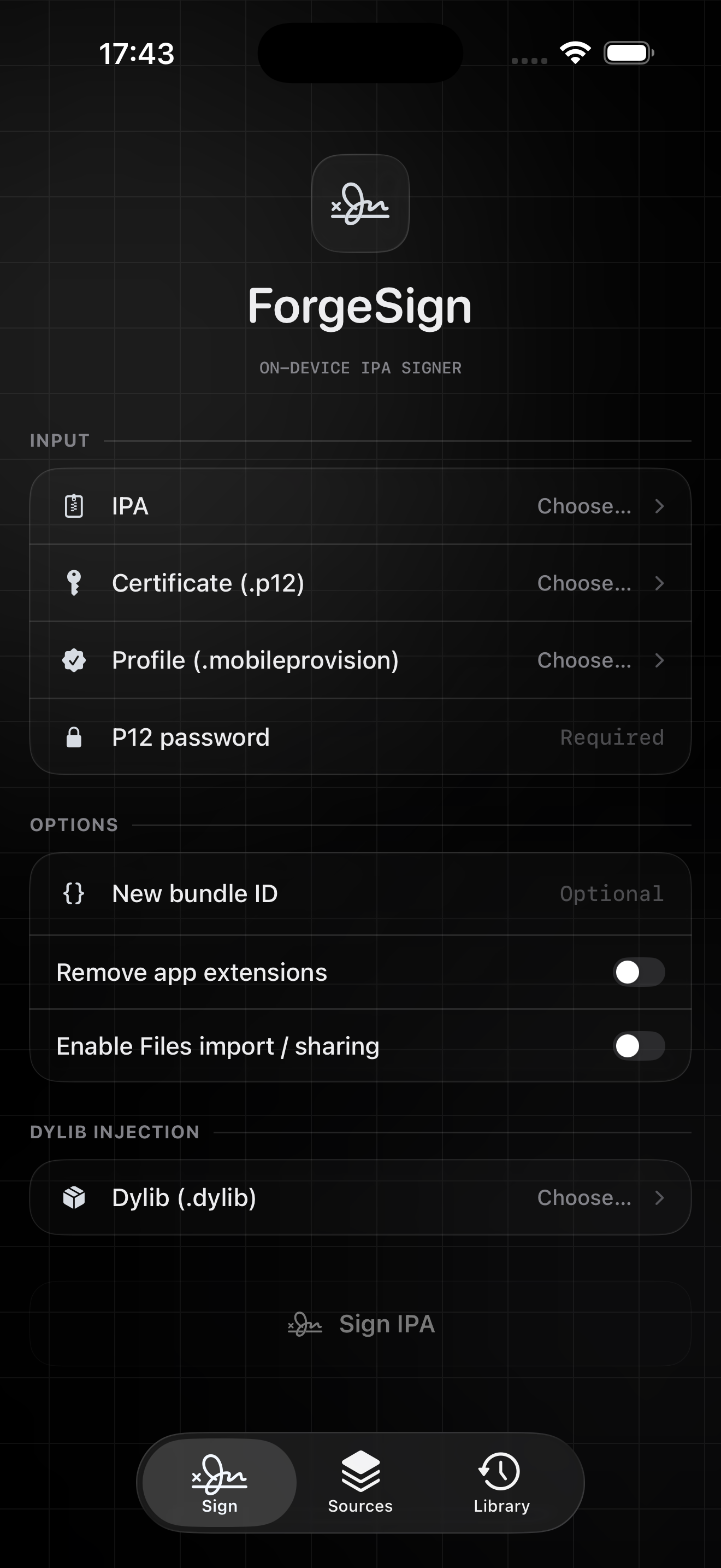 Screenshot 1 of ForgeSign