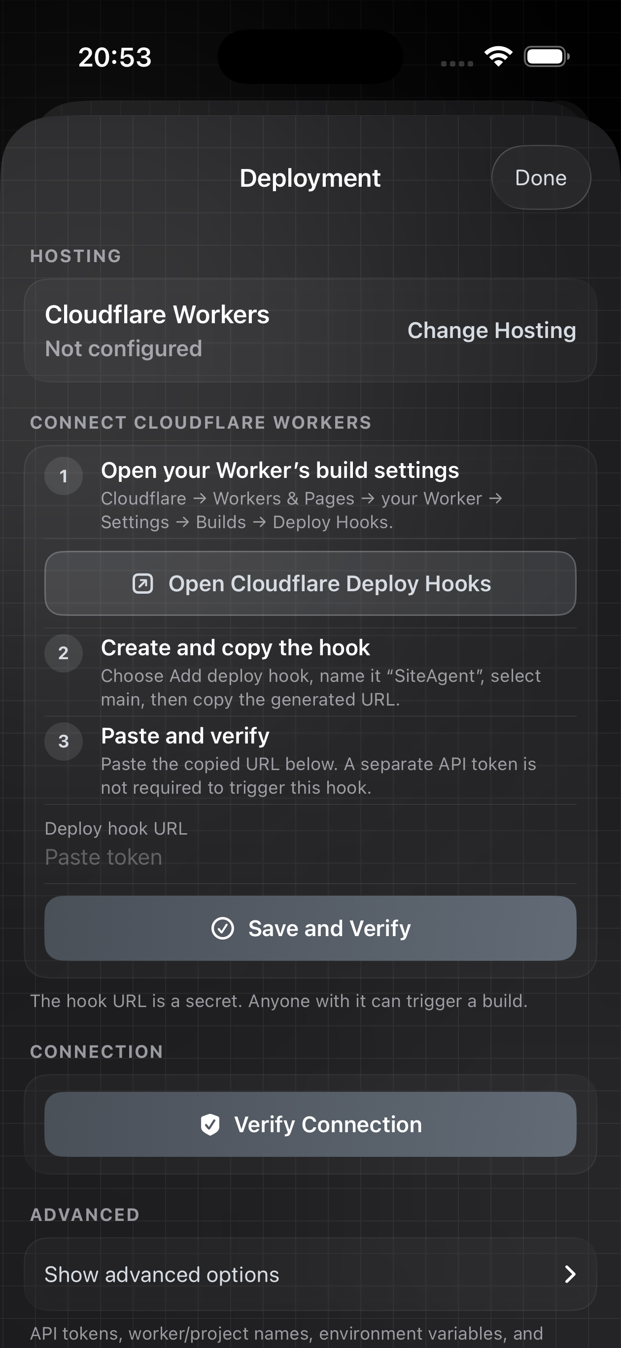 Screenshot 4 of SiteAgent