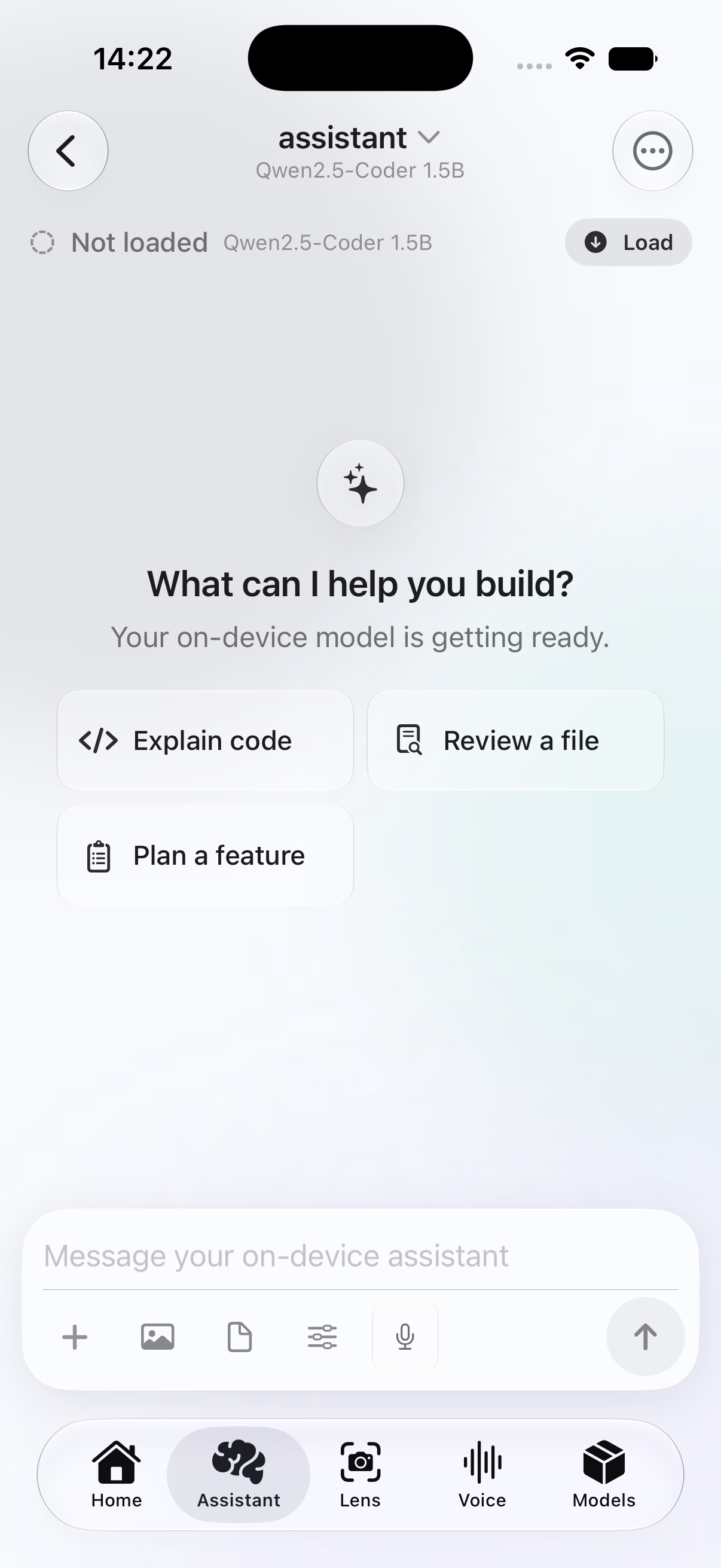 Screenshot 2 of OnDevice LLM