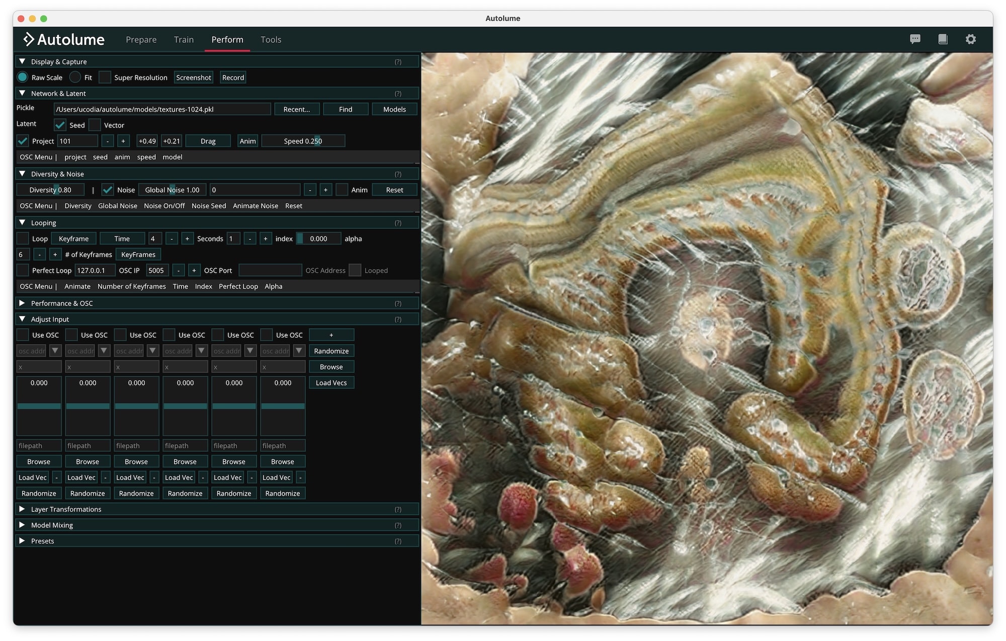 Autolume Screen