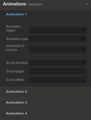Animation Actions