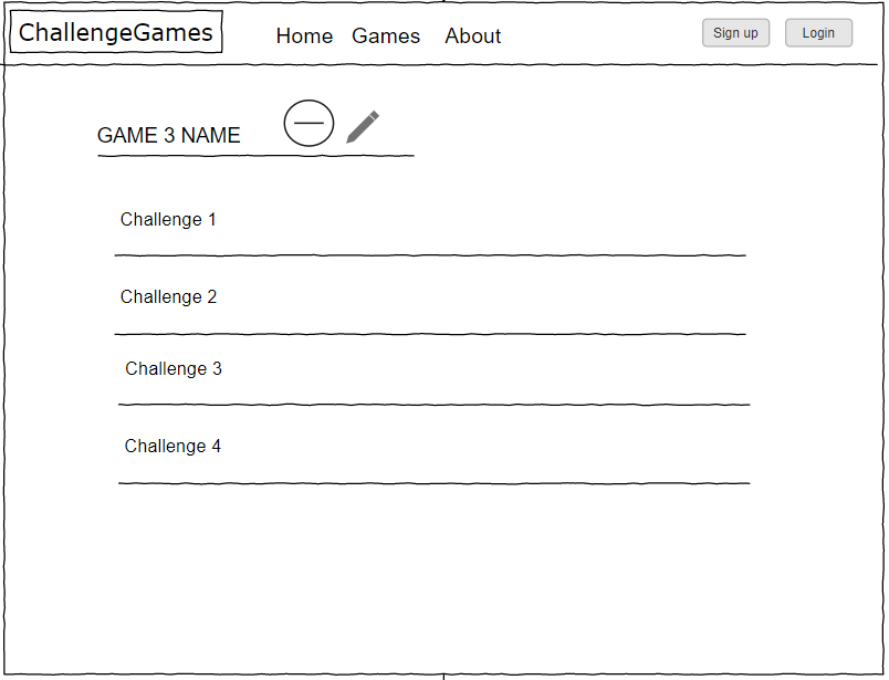 game details page