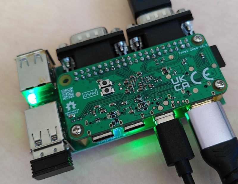 MiSTle - Icepi-Zero Carrier, from the project README