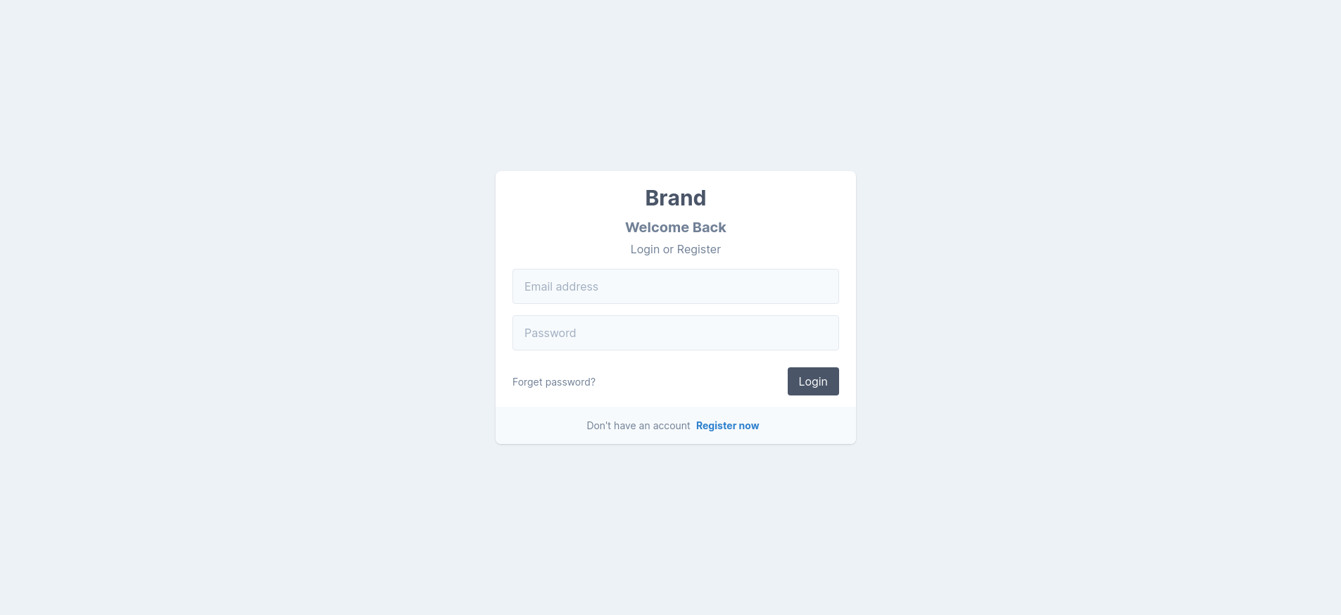 Login