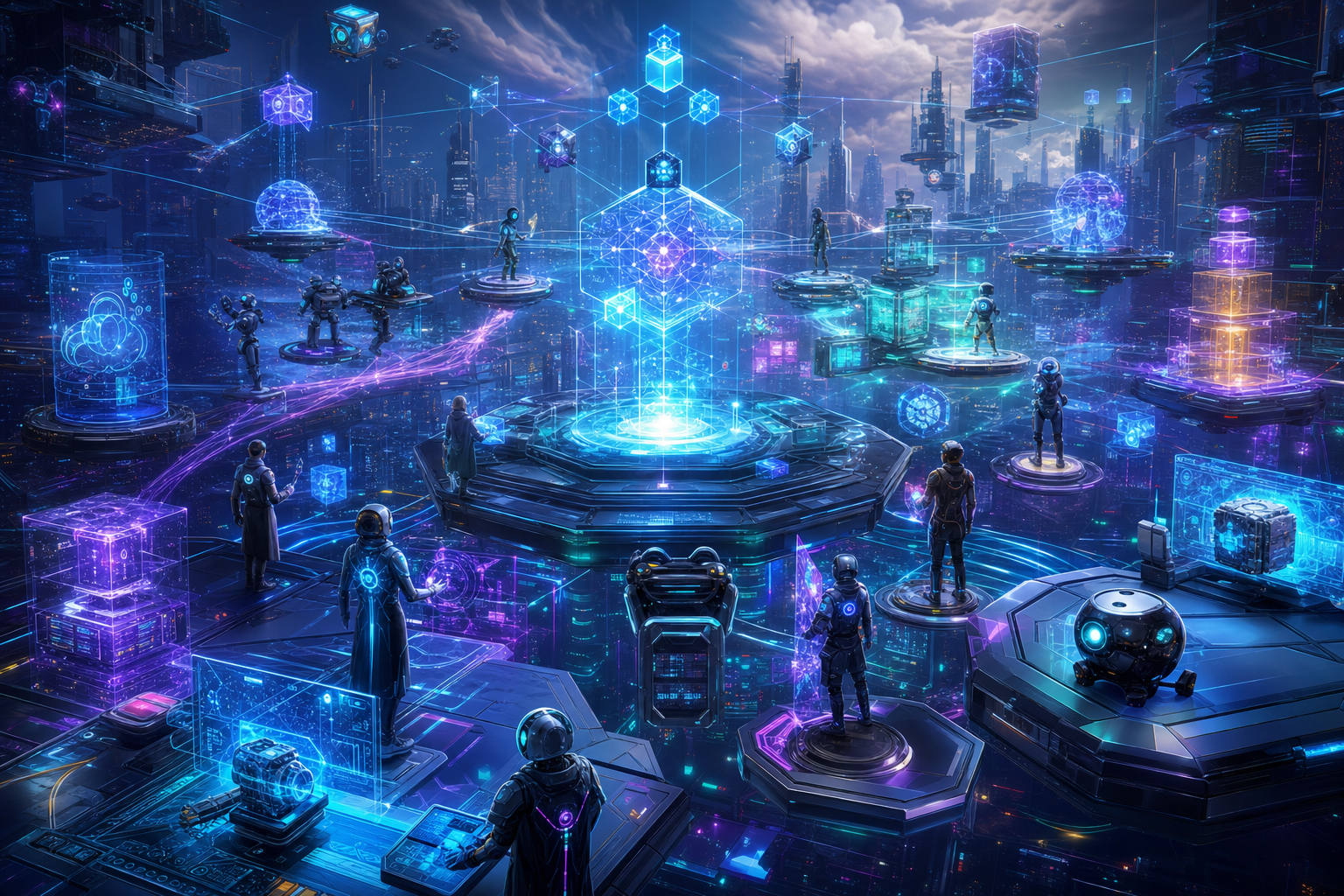 Decentralized Intelligence Marketplaces