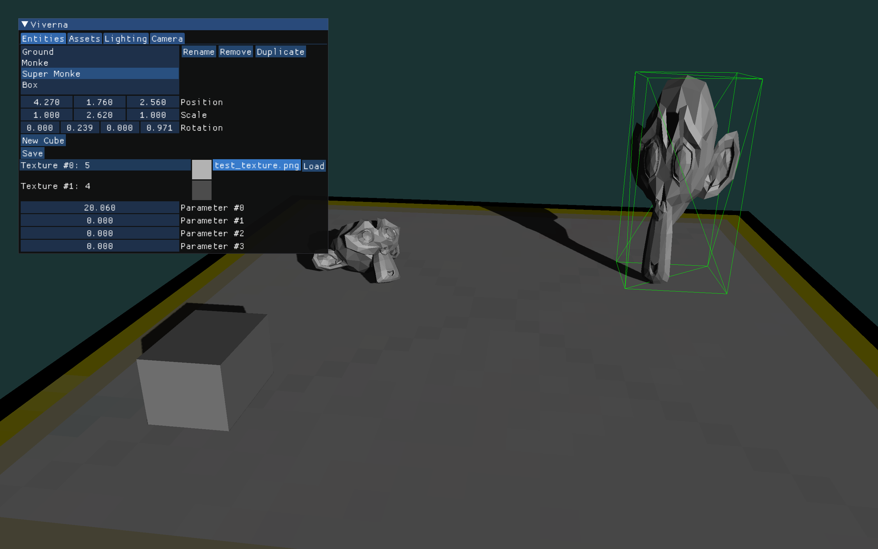 Screenshot of Editor demo