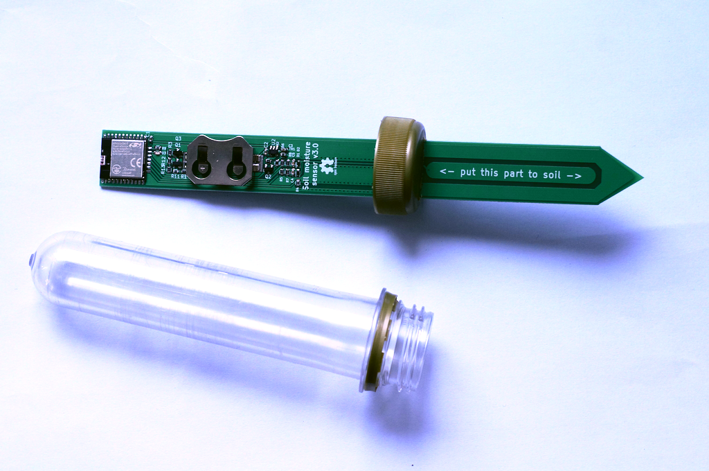 Ble soil moisture sensor pannel, from the project README