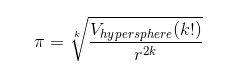 hyperspherePi