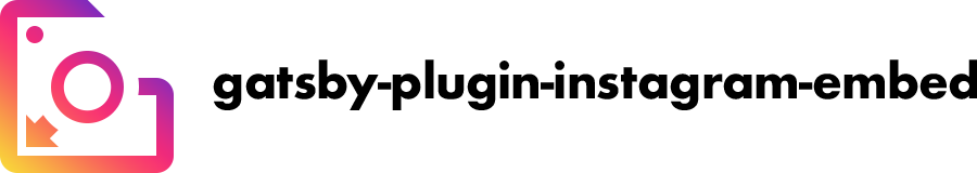 gatsby-plugin-instagram-embed logo