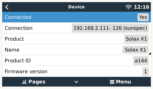 Inverter - Device Details