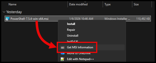 Right-Click Context Menu
