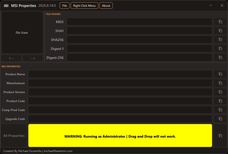 Invoke MSI Application