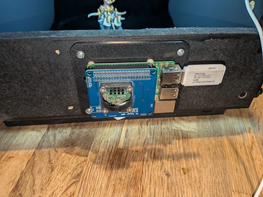 Pi 3B, power HAT and USB disk