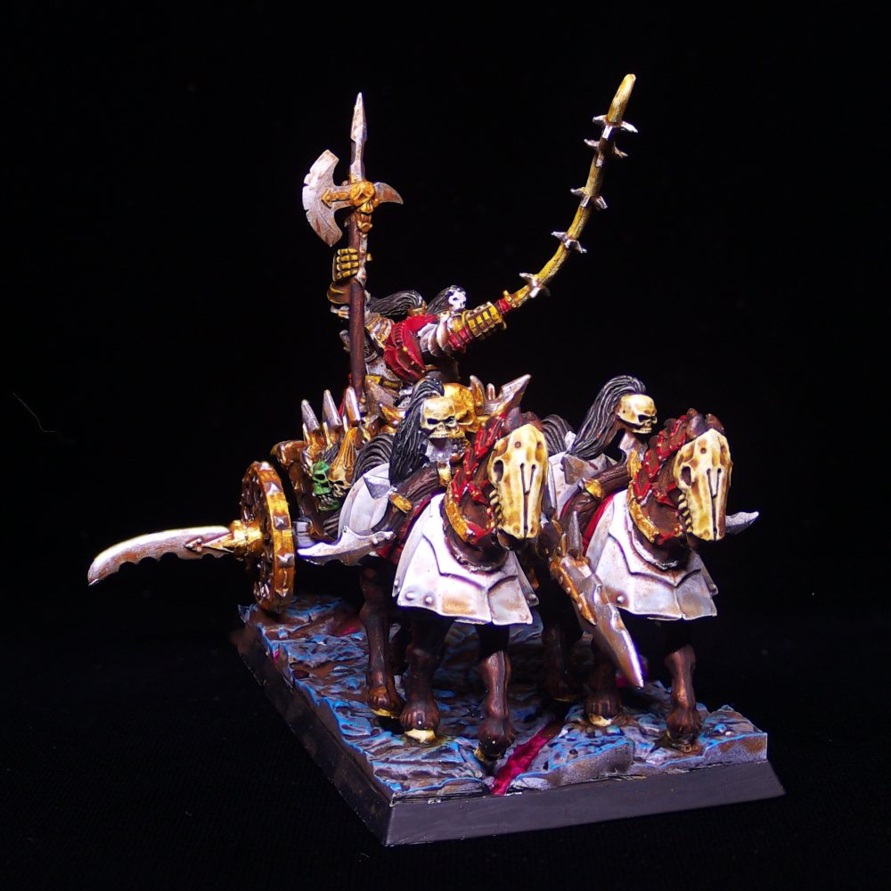Chaos Chariot painted by Michael Timmermans, 8-frame halo-free stack