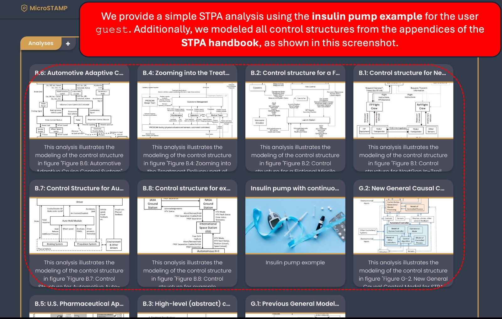 Analysis Page