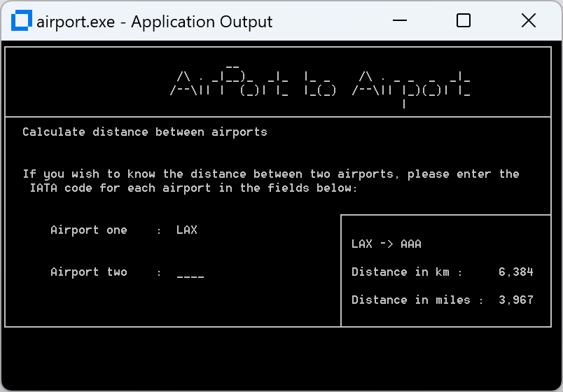 Airport screenshot