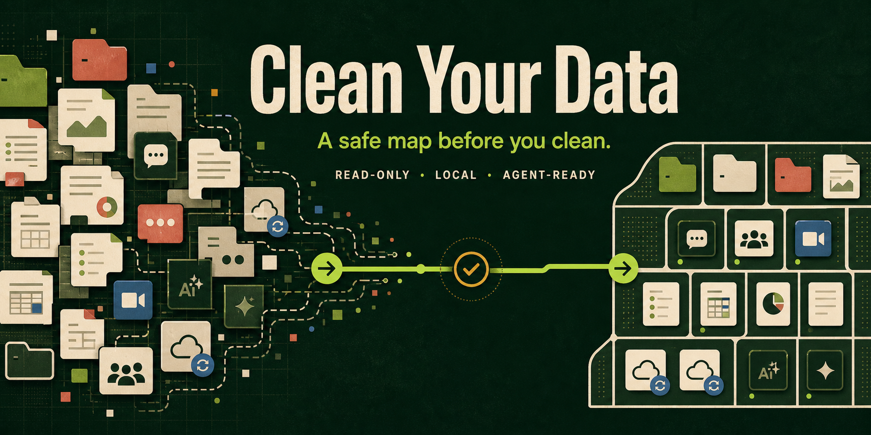 Clean Your Data: a safe map before you clean